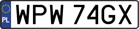WPW74GX
