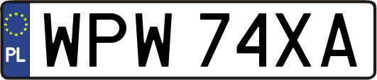 WPW74XA