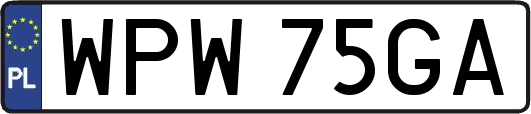 WPW75GA
