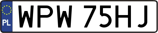 WPW75HJ