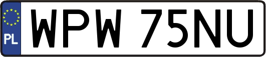 WPW75NU