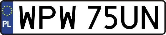 WPW75UN