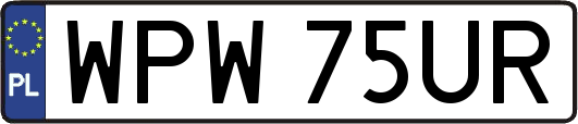 WPW75UR