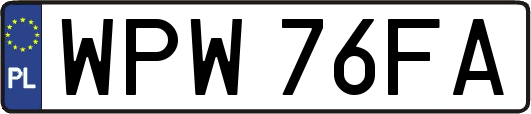 WPW76FA