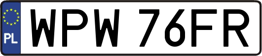 WPW76FR