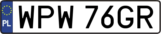 WPW76GR