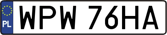 WPW76HA