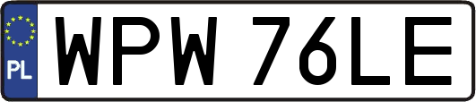 WPW76LE