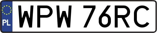 WPW76RC