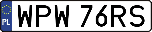 WPW76RS