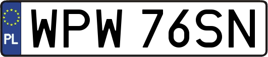 WPW76SN