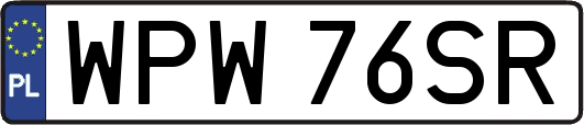 WPW76SR