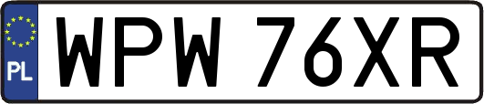 WPW76XR