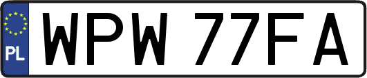 WPW77FA