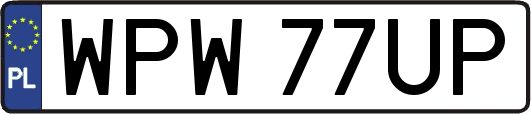 WPW77UP