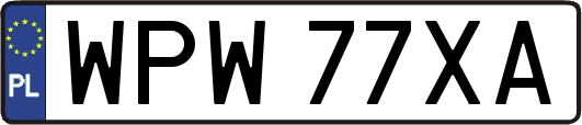 WPW77XA