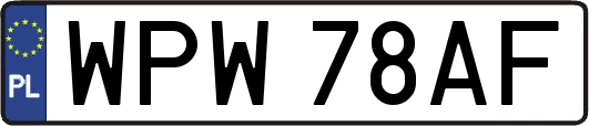 WPW78AF