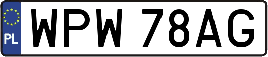 WPW78AG
