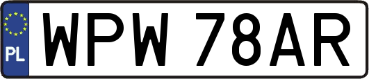 WPW78AR