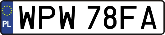 WPW78FA