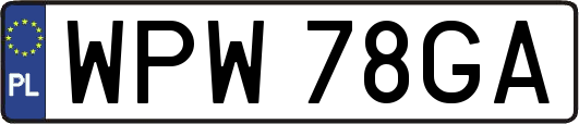 WPW78GA