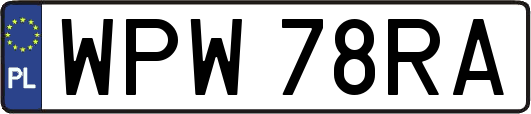 WPW78RA