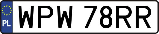 WPW78RR