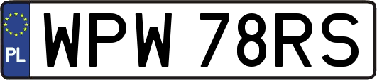 WPW78RS