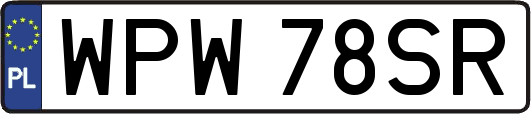 WPW78SR