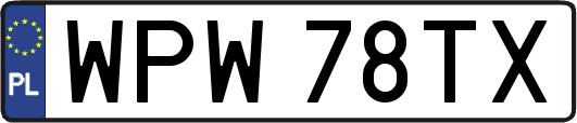 WPW78TX
