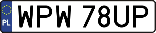 WPW78UP