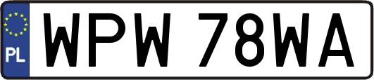 WPW78WA