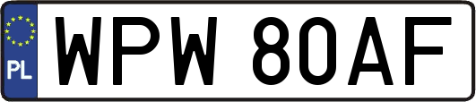 WPW80AF