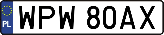WPW80AX