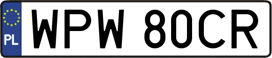 WPW80CR