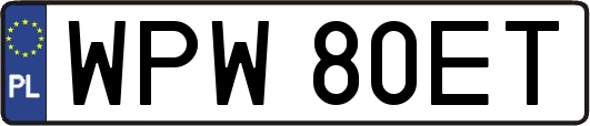 WPW80ET