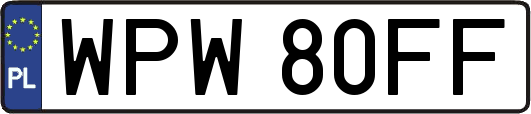 WPW80FF