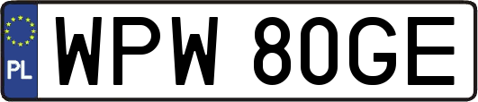 WPW80GE