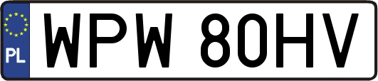WPW80HV