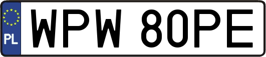 WPW80PE