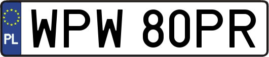 WPW80PR