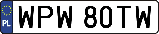 WPW80TW