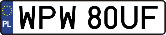 WPW80UF