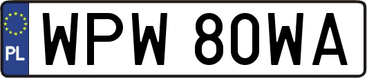 WPW80WA