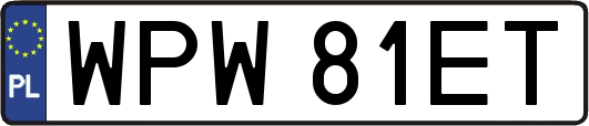 WPW81ET