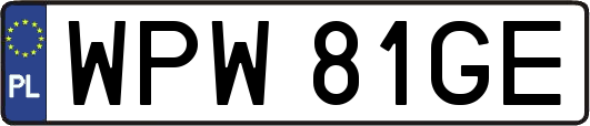WPW81GE