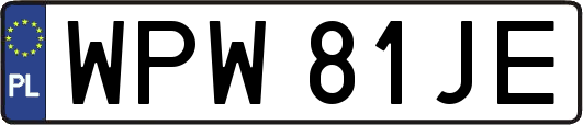 WPW81JE