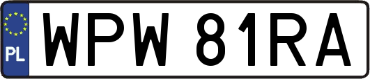 WPW81RA