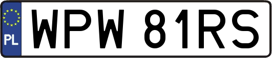 WPW81RS