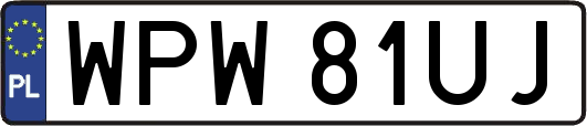 WPW81UJ